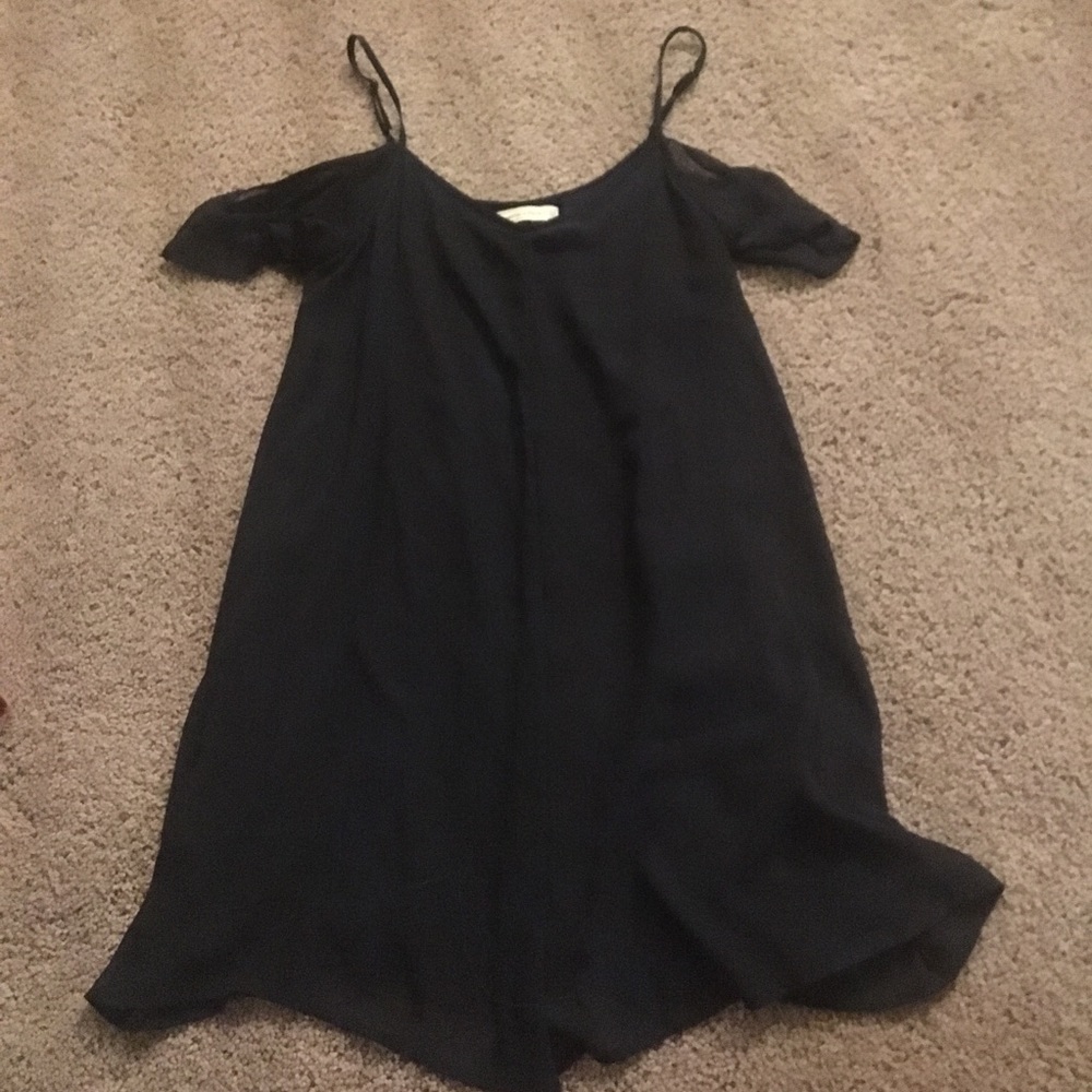 Black Off Shoulder Dress